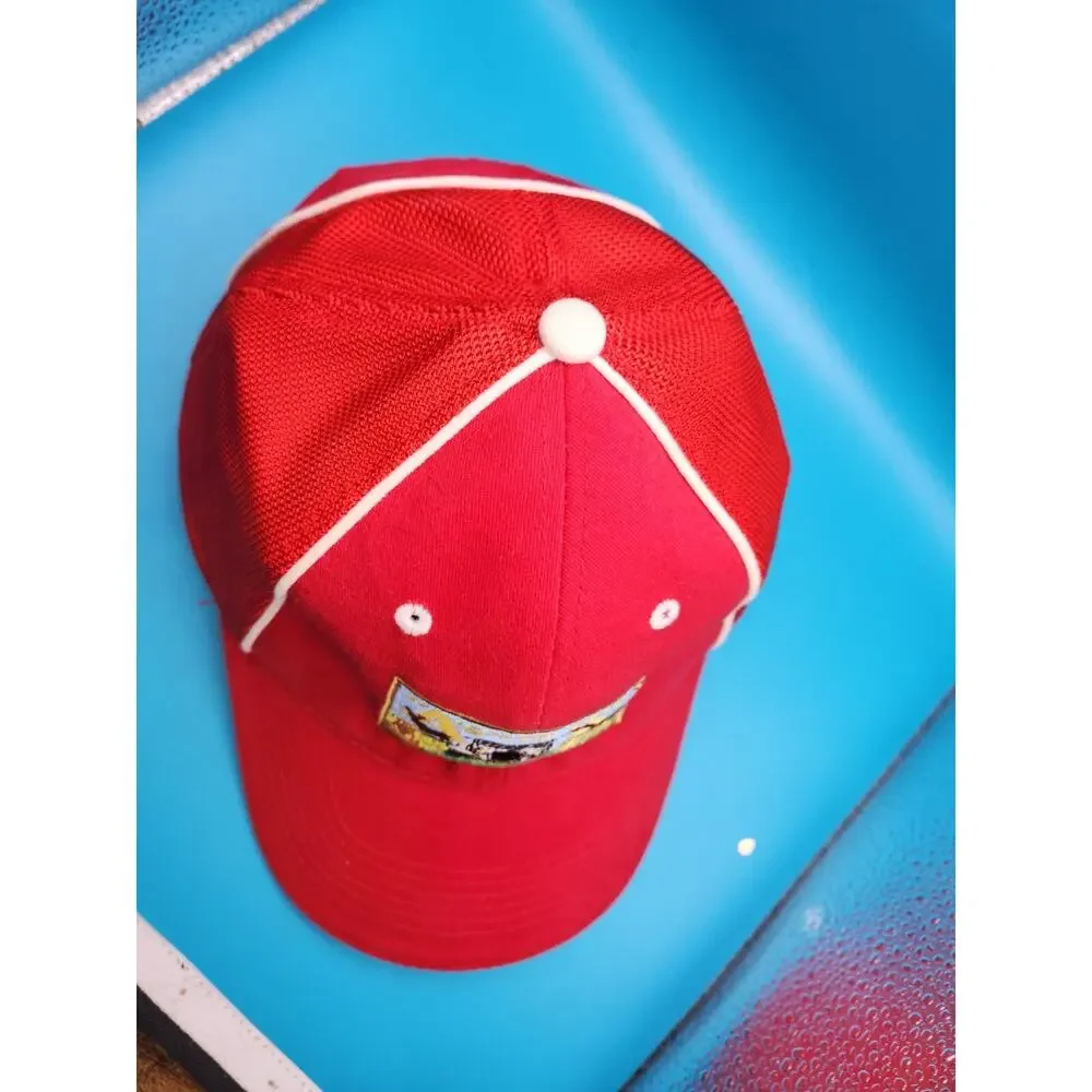 Vtg Ford Model A in the wild Adjustable Hat kansas